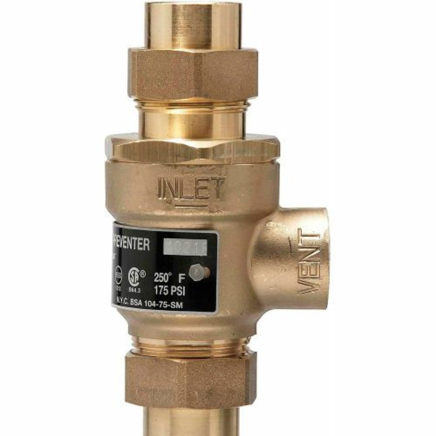 Check & Foot Valves * | Watts 0061935 1/2" Dual Check Valve