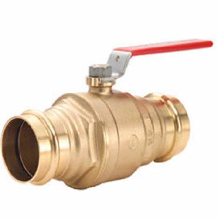 Ball Valves * | Legend Valve 1-1/2" P200Nl Legendpress Forged No Lead Brass Ball Valve 101-007Nl