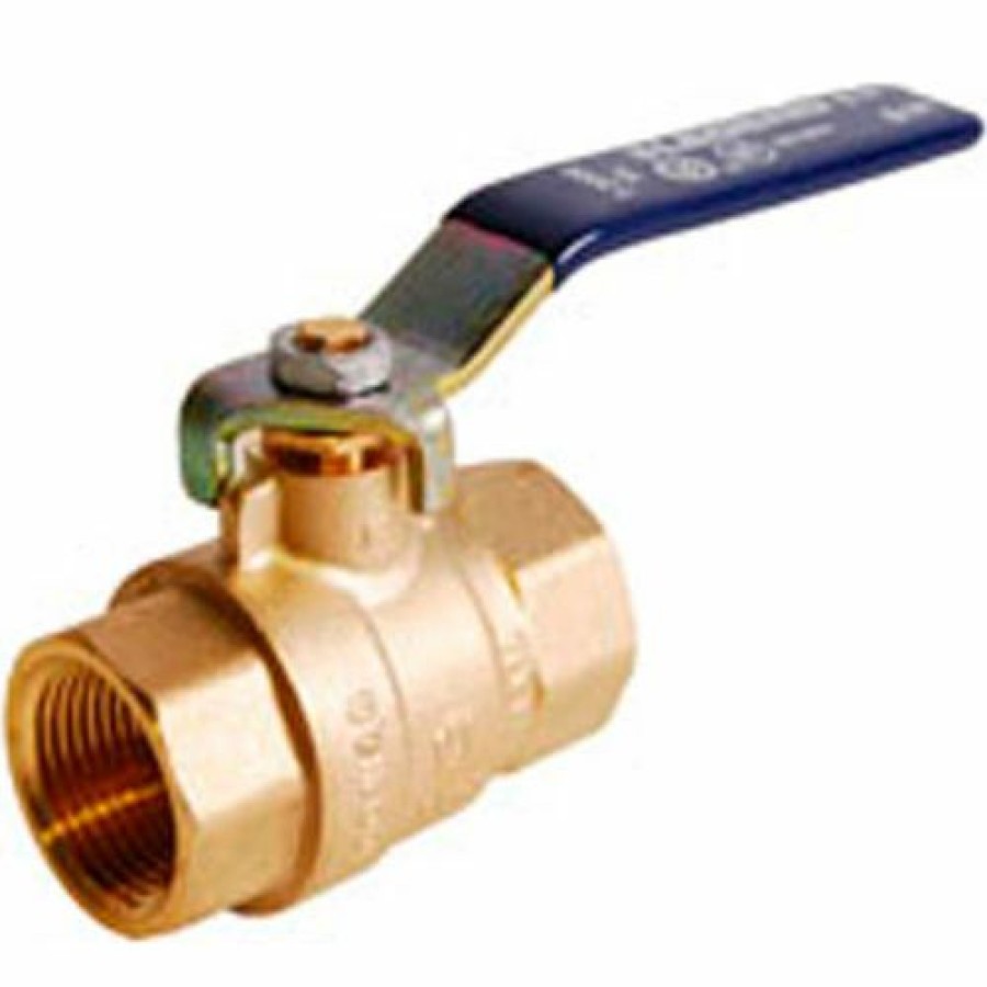 Ball Valves * | Legend Valve 3" T-2000Nl No Lead Forged Brass Full Port Ball Valve 101-420Nl