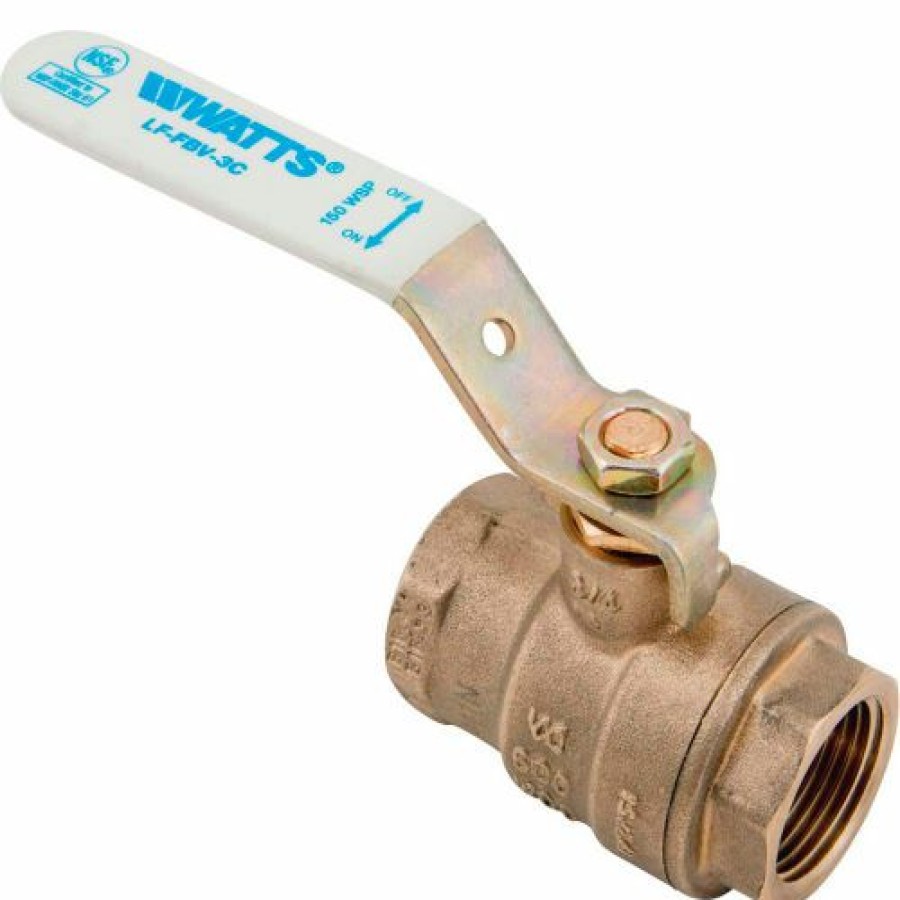 Ball Valves * | Watts 1 1/2" Lffbv-3C-M1 Ball Valve