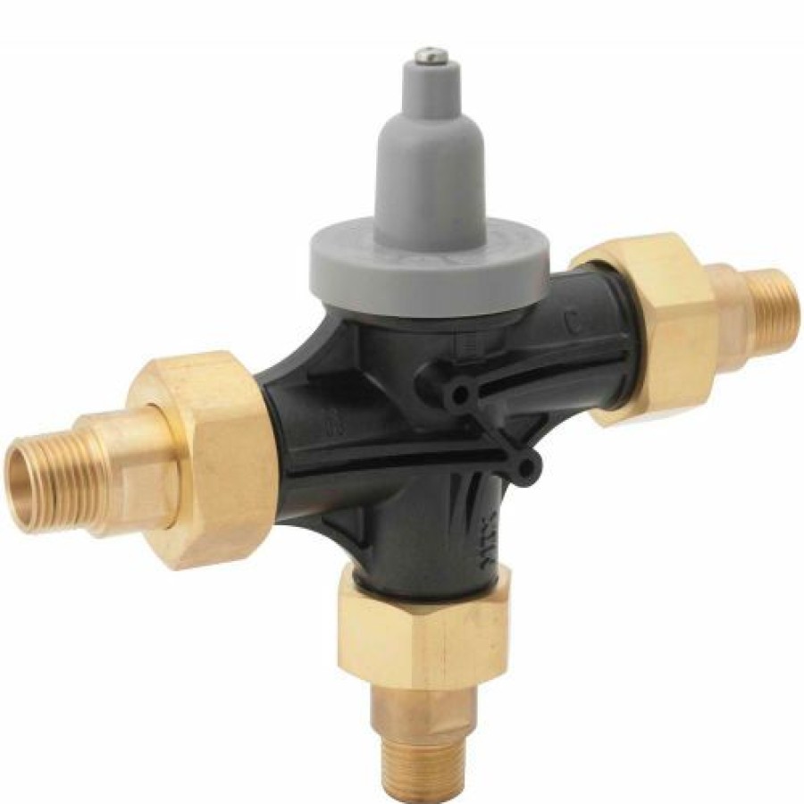 Valves * | Bradley Corporation Bradley S59-4016D Navigator Point Of Use Thermostatic Mixing Valve 15 Gpm