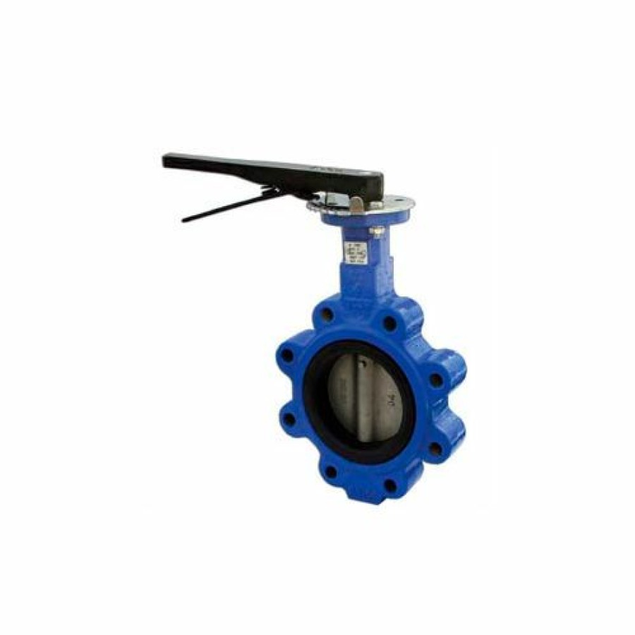 Valves * | Bi-Torq 8" Lug Style Butterfly Valve W/ Buna Seals And 10 Position Handle