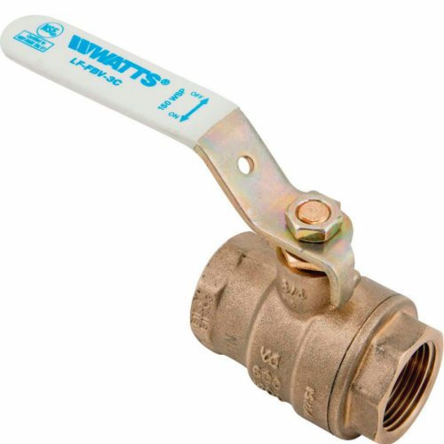 Ball Valves * | Watts 3/8" Lffbv-3C-M1 Ball Valve