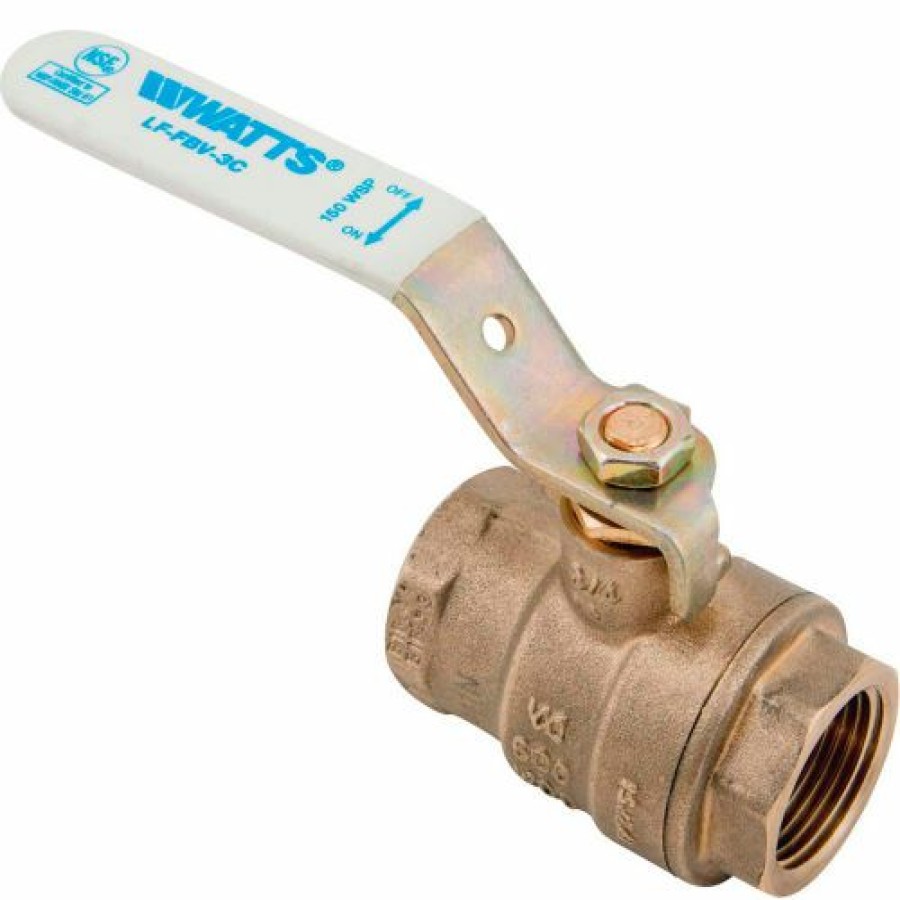 Ball Valves * | Watts 1/4" Lffbv-3C-M1 Ball Valve