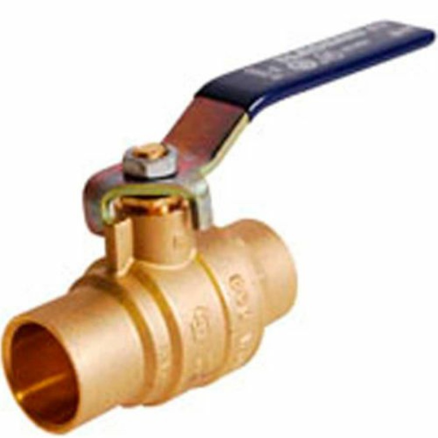 Ball Valves * | Legend Valve 1" S-2000Nl No Lead Forged Brass Full Port Ball Valve 101-425Nl