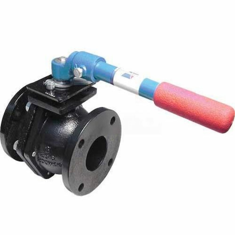 Ball Valves * | American Valve 4000-2-1/2 Ball Valve, Flanged, 2-1/2", Cast Iron