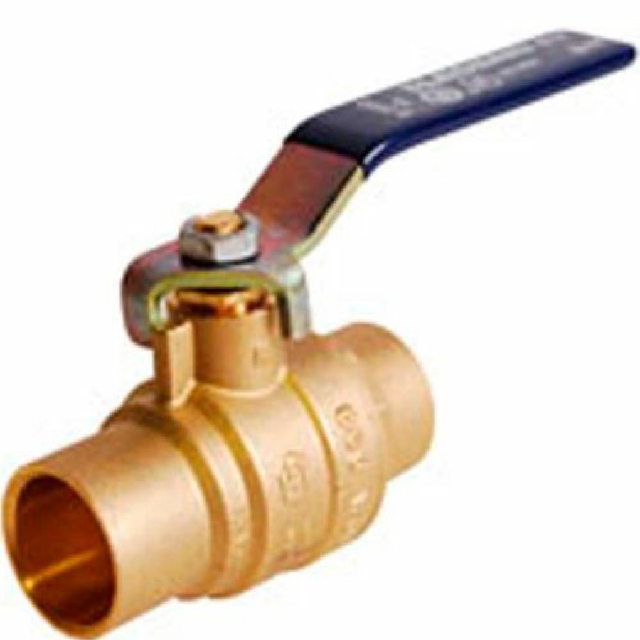 Ball Valves * | Legend Valve 4" S-2000Nl No Lead Forged Brass Full Port Ball Valve 101-431Nl