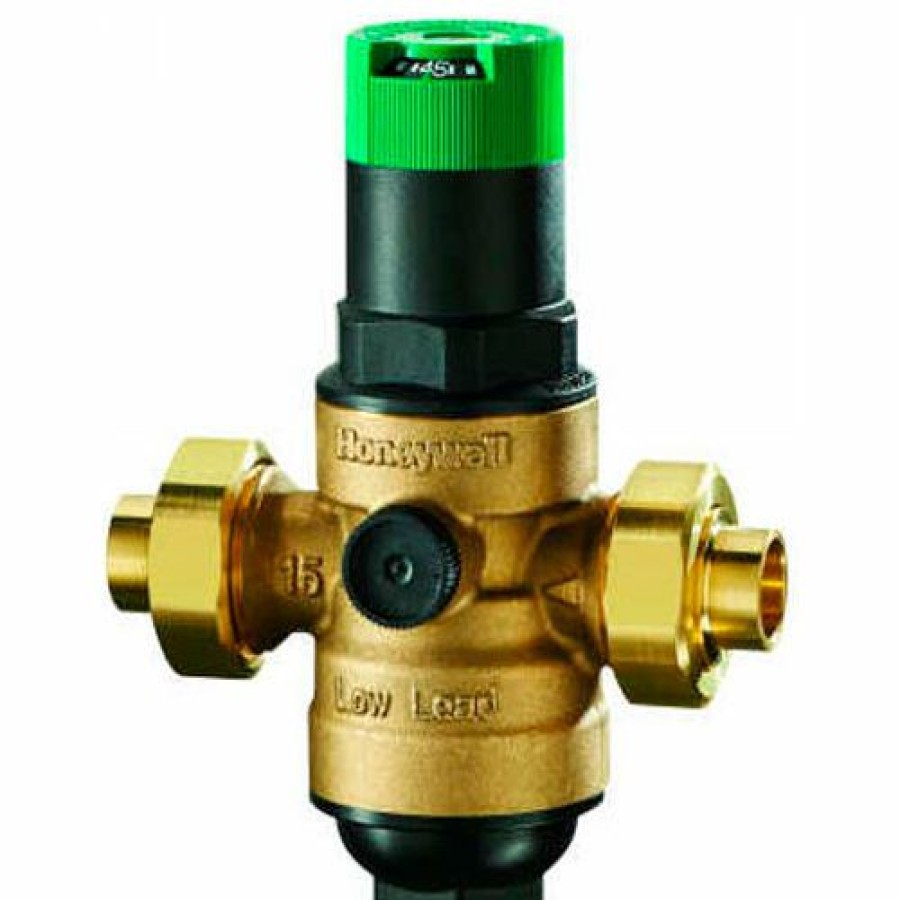 Valves * | Honeywell 1" Ds06 Dialset Low Lead Pressure Regulating Valve Single Union Npt