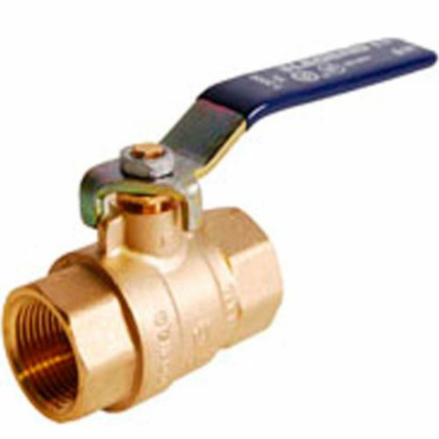 Ball Valves * | Legend Valve 1/2" T-2000Nl No Lead Forged Brass Full Port Ball Valve 101-413Nl