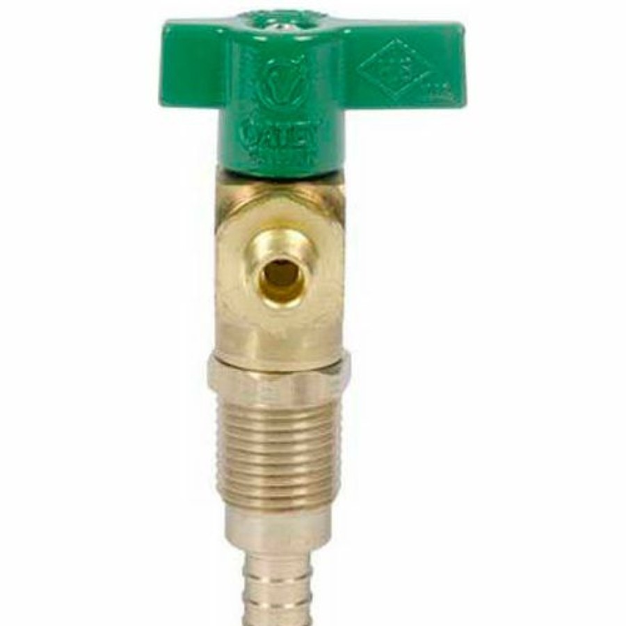 Valves * | Oatey 39176 Ice Maker Outlet Box Valve 1/4 Turn, Copper, Low Lead