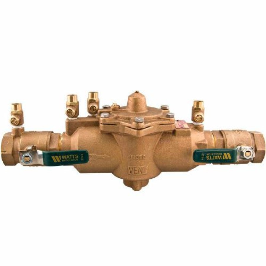 Valves * | Watts 1" 009M2-Qt Reduced Pressure Zone Assembly