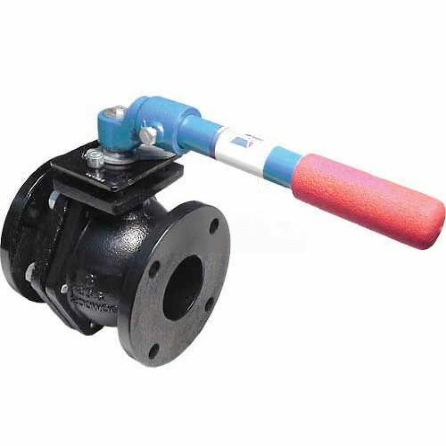 Ball Valves * | American Valve 4000-3 Ball Valve, Flanged, 3", Cast Iron