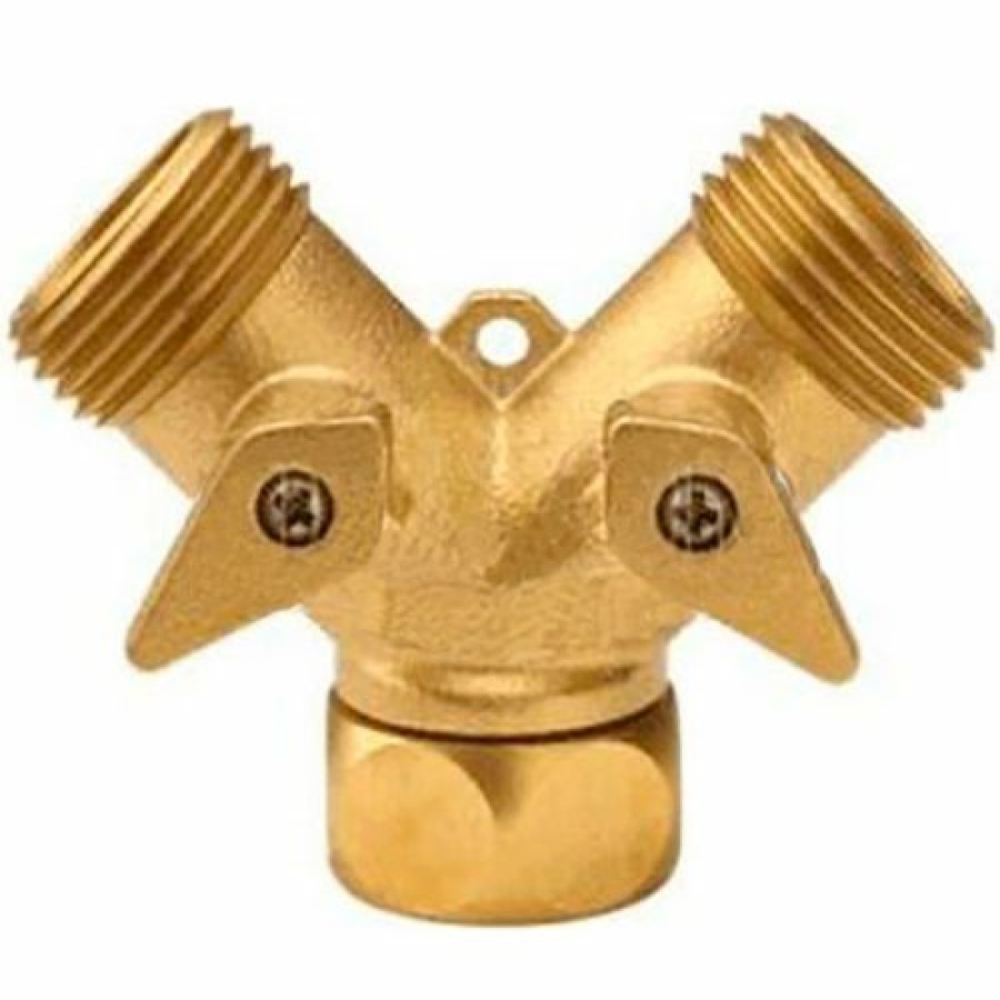 Hose Bibs * | Dixon Brass Garden Hose "Y" Valve