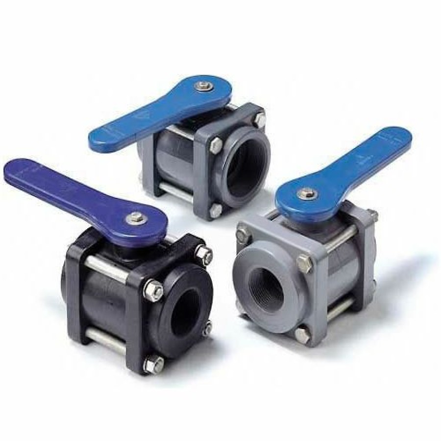 Ball Valves * | American Valve P200Uc-1-1/2 Ball Valve, True Union, Epdm, 1-1/2", Cpvc Pkg Qty 5