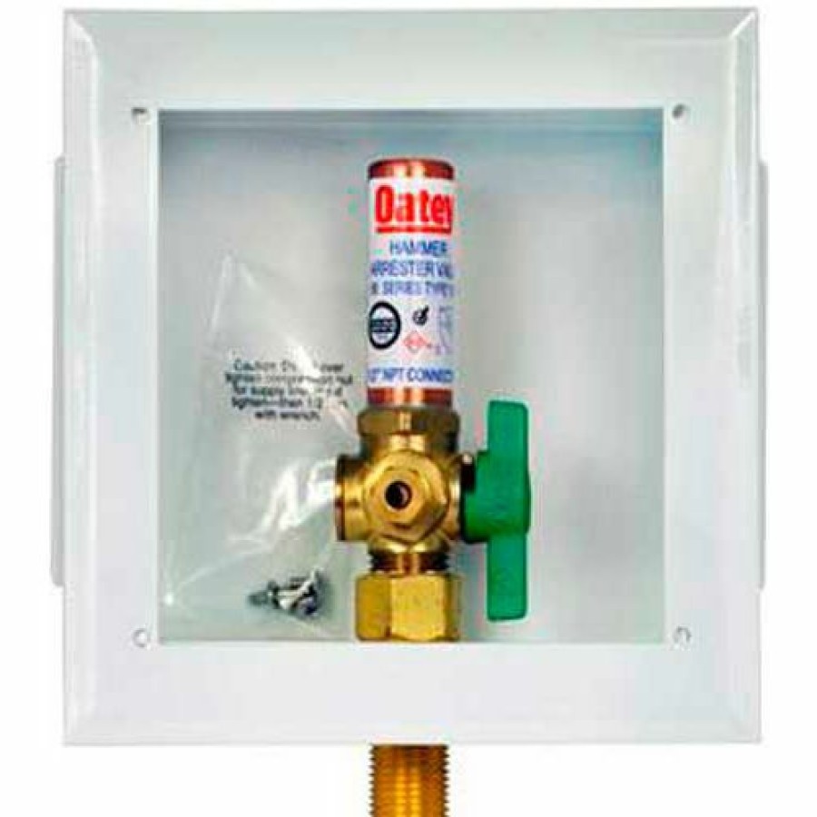 Valves * | Oatey 38687 Metal Ice Maker Box Plain Box, No Valves, Standard Pack