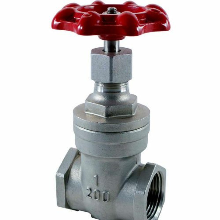 Valves * | Yih 3/4 In. Stainless Steel Gate Valve 200 Psi