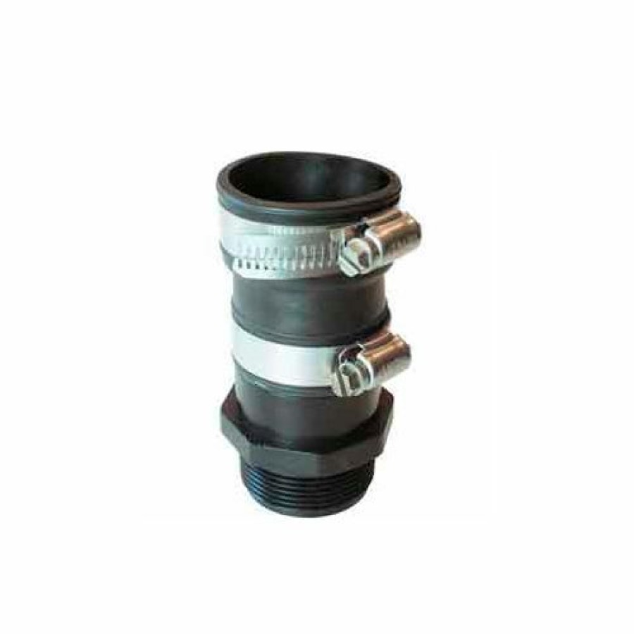 Check & Foot Valves * | Fernco 1-1/4" Male Pipe Thread X 1-1/2" Or 1-1/4" Sump Pump Check Valve