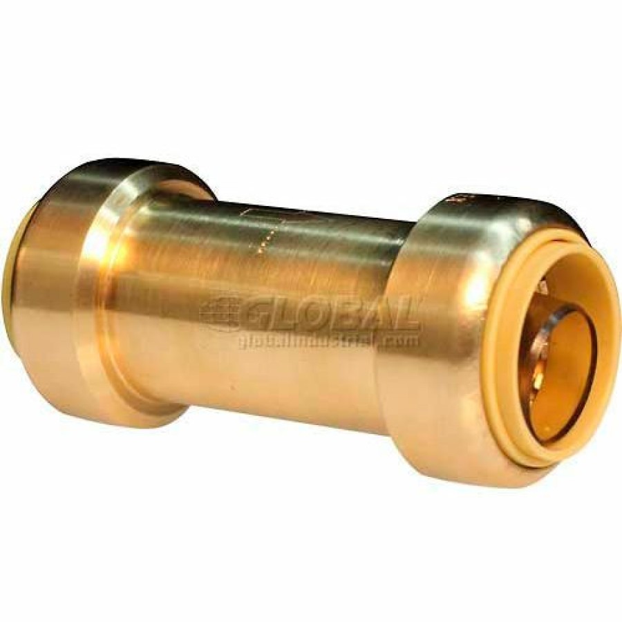 Check & Foot Valves * | Probite 1/2" X 1/2" Lead Free Brass Check Valve Pkg Qty 6