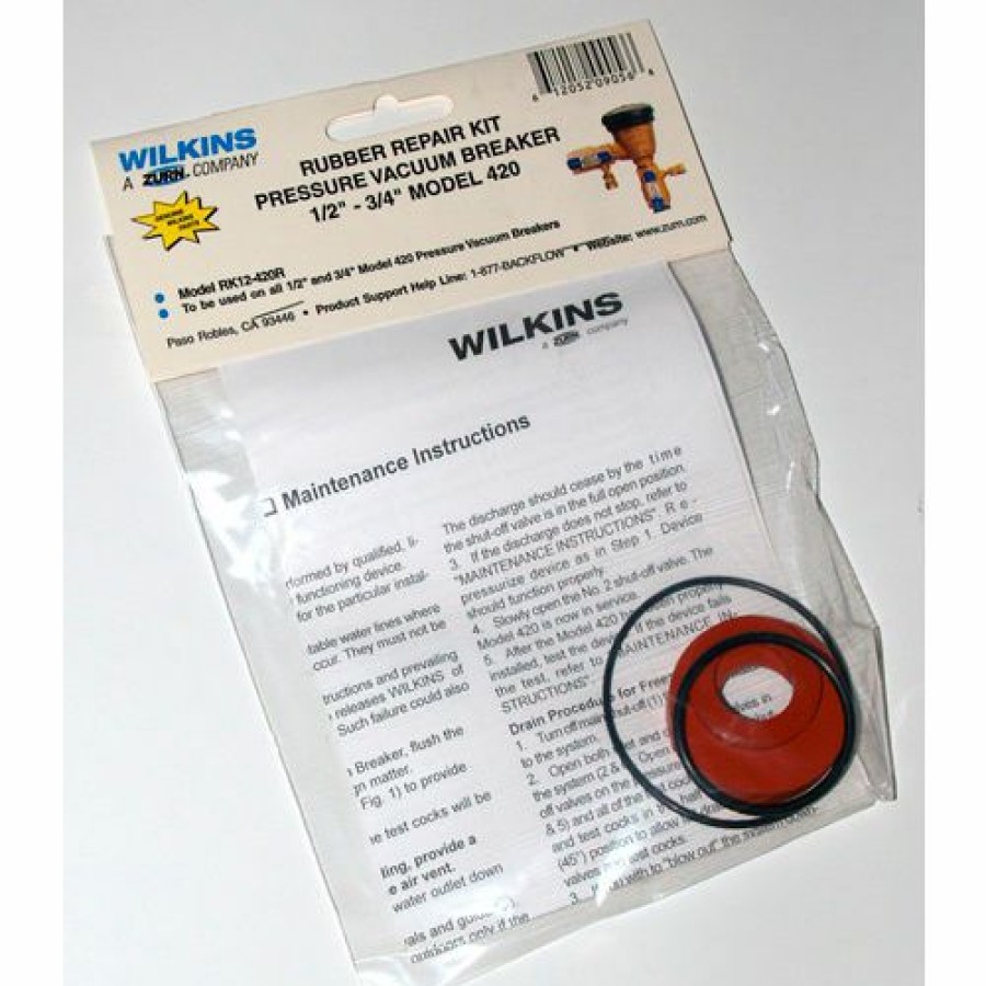 Valves * | Repait Kit For Zurn Wilkins Model 1/2" And 3/4" Model 420