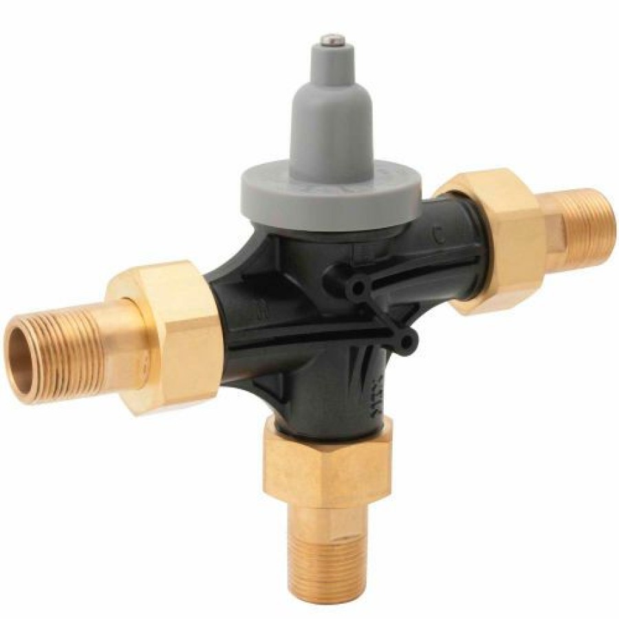 Valves * | Bradley Corporation Bradley S59-4016N Navigator Point Of Use Thermostatic Mixing Valve 15 Gpm