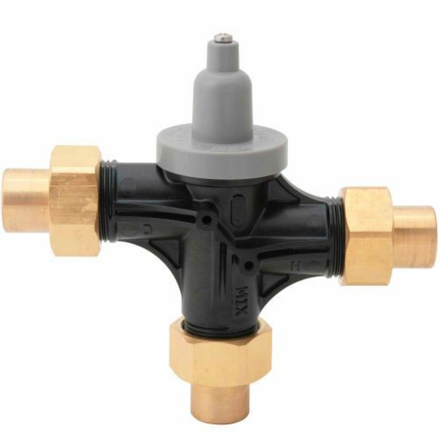 Valves * | Bradley Corporation Bradley S59-4016S Navigator Point Of Use Thermostatic Mixing Valve 15 Gpm