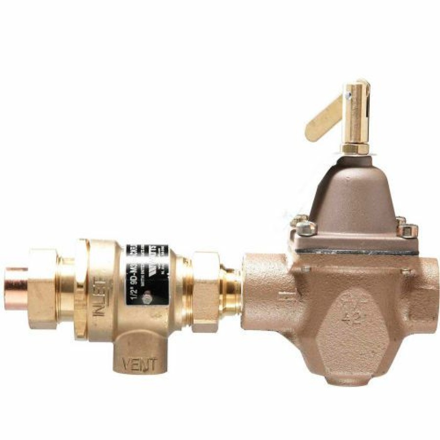 Check & Foot Valves * | Watts 1/2" B911S-M3 Dual Check Valve