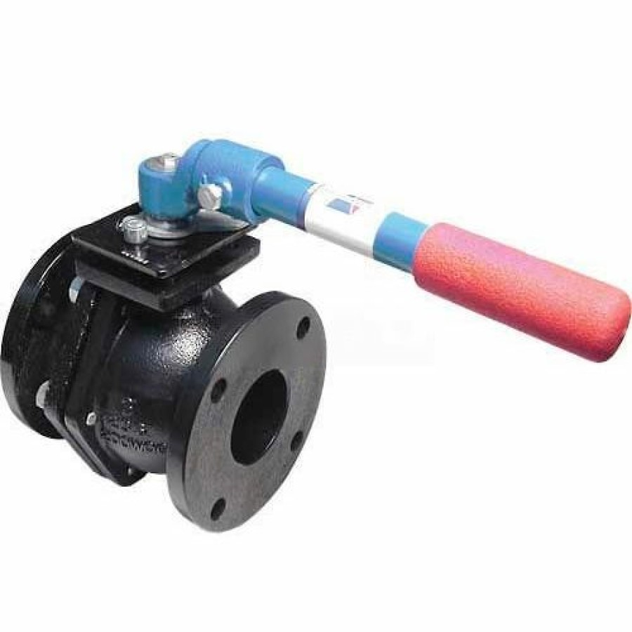 Ball Valves * | American Valve 4000-1-1/2 Ball Valve, Flanged, 1-1/2", Cast Iron