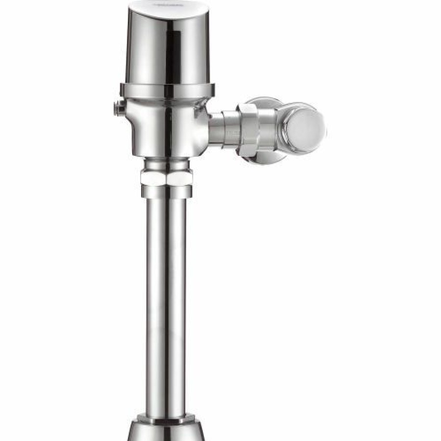 Valves * | Global Industrial Automatic Toilet Flush Valve, Battery Operated, 1.6 Gpf