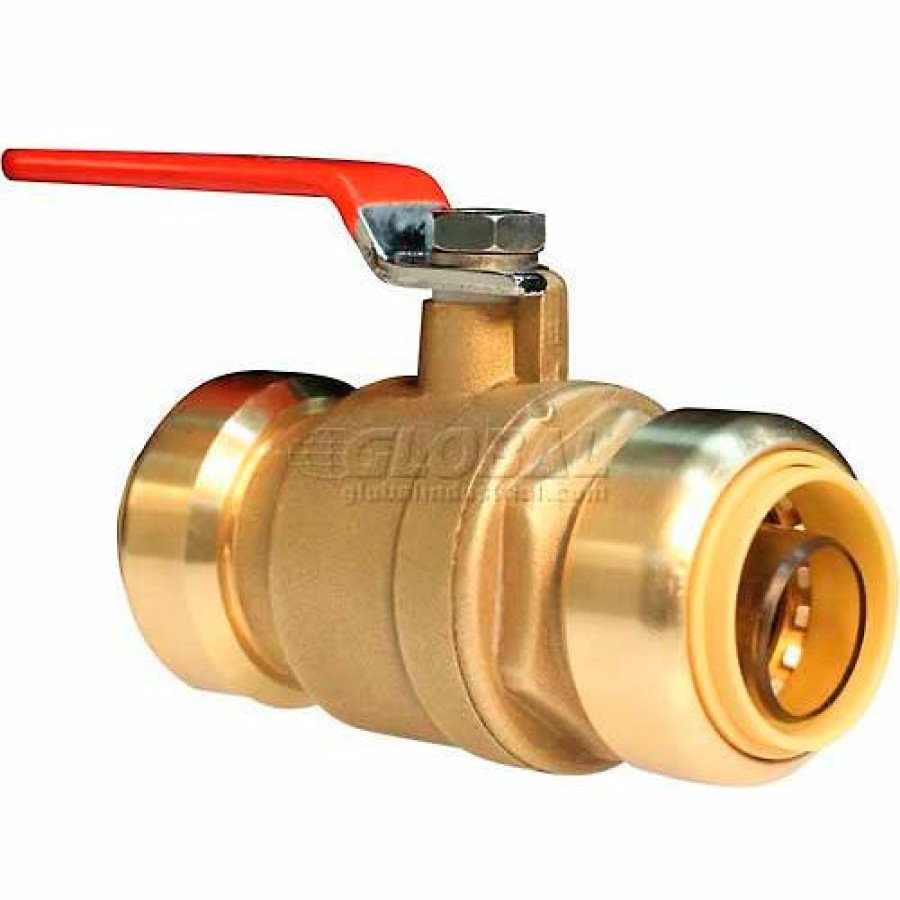 Ball Valves * | Probite 3/4" X 3/4" Lead Free Brass Full Port Ball Valve